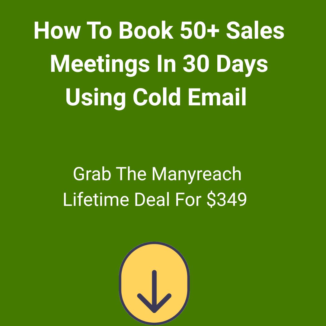 Manyreach Facebook ad: {$249} Book meeting everyday.