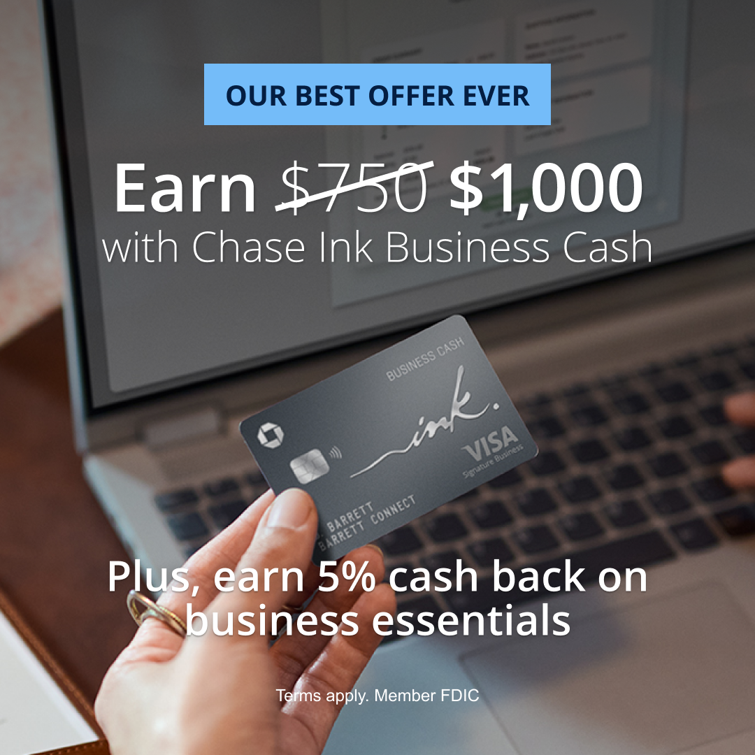 Chase Facebook ad