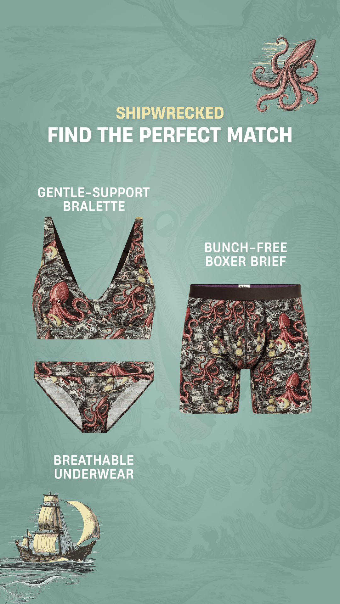 MeUndies Facebook ad