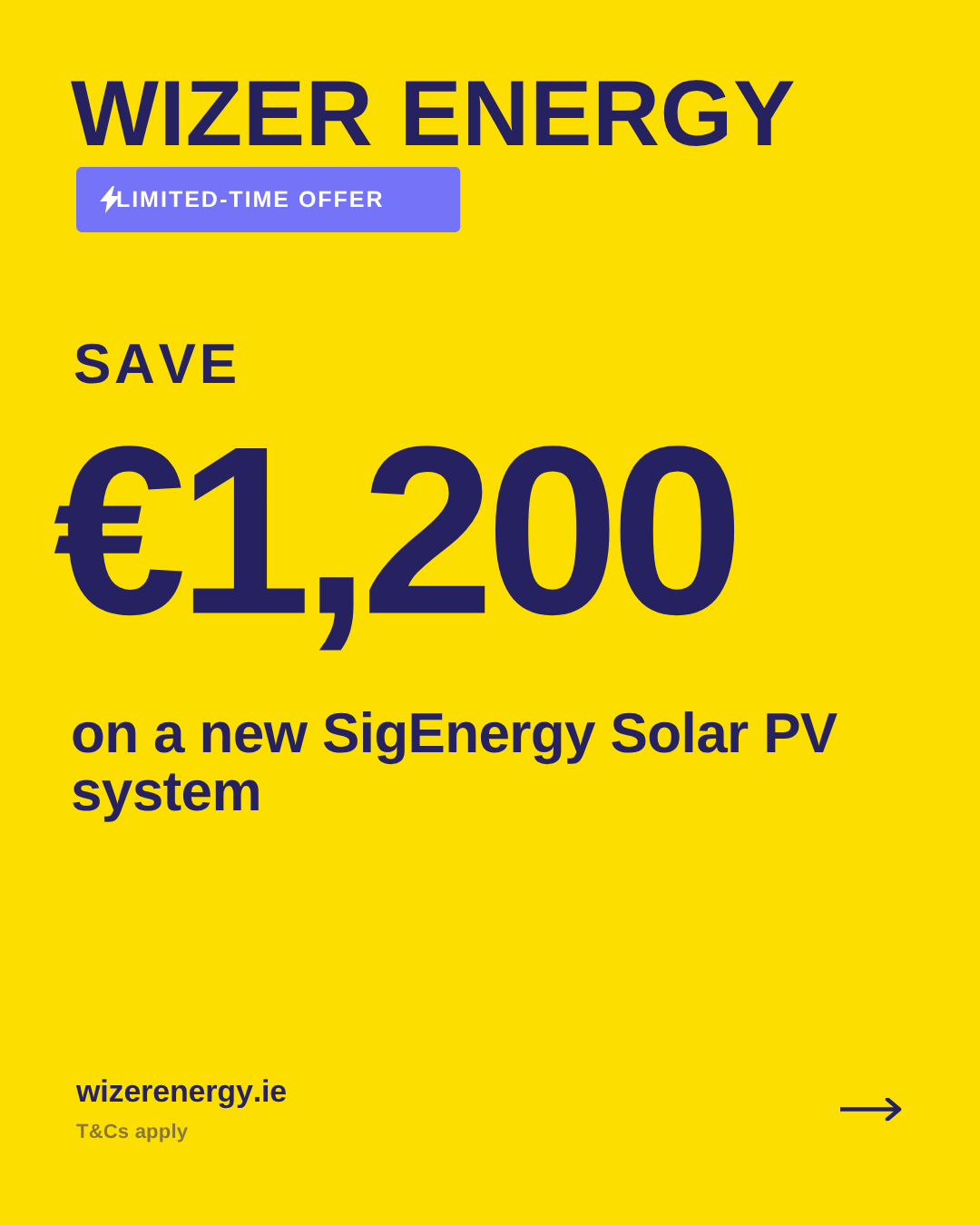 Wizer Energy Facebook ad