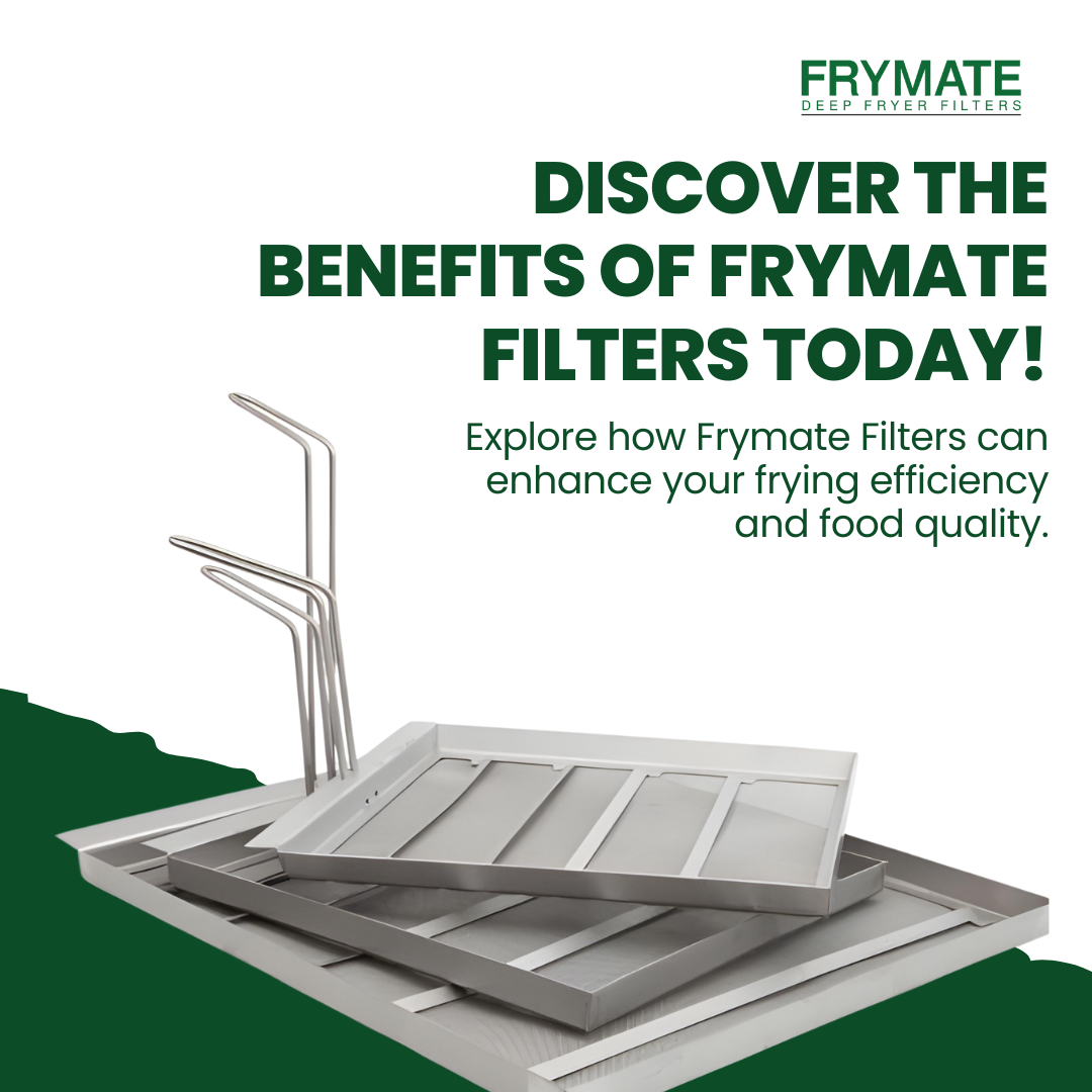 Frymate International Facebook ad: #1 Deep Fryer Filter in the World!
