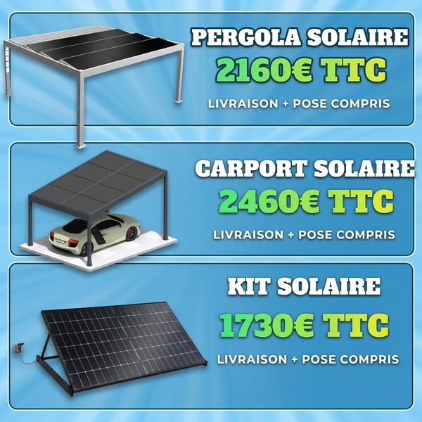 Les Energies Renouvelables Facebook ad: Votre électricité financée à 100%