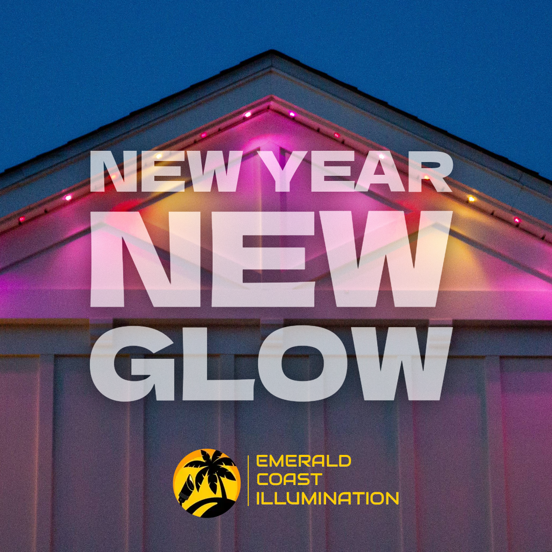 Emerald Coast Illumination LLC Facebook ad: Permanent Lighting Solutions