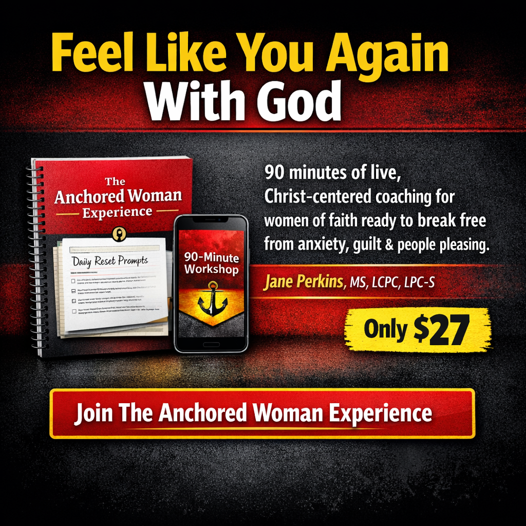 Anchored Woman Facebook ad: The Anchored Woman