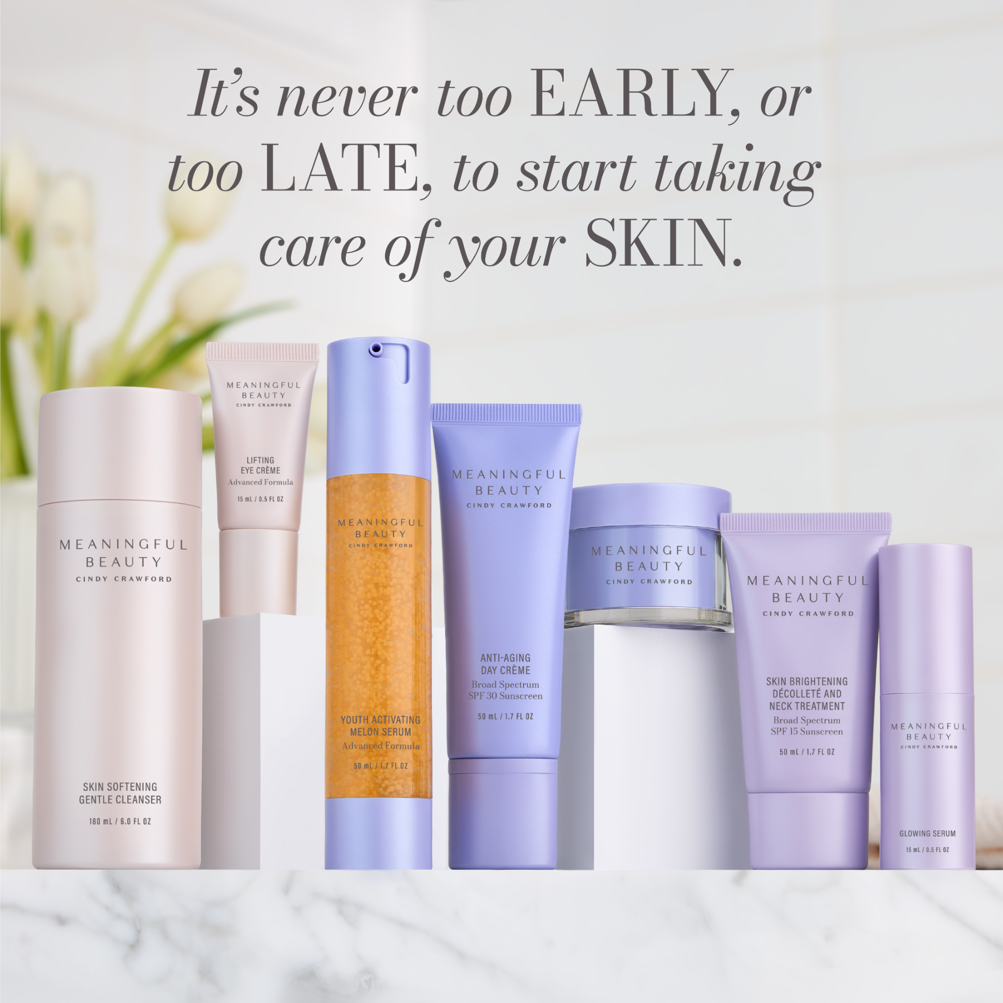 Meaningful Beauty Facebook ad