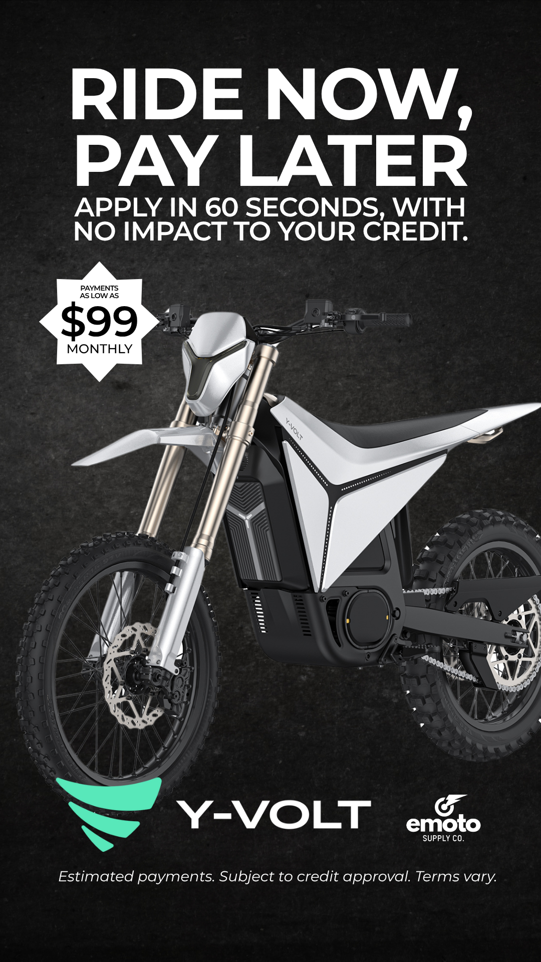 EMOTO Supply Co. Facebook ad from Jul 14, 2026