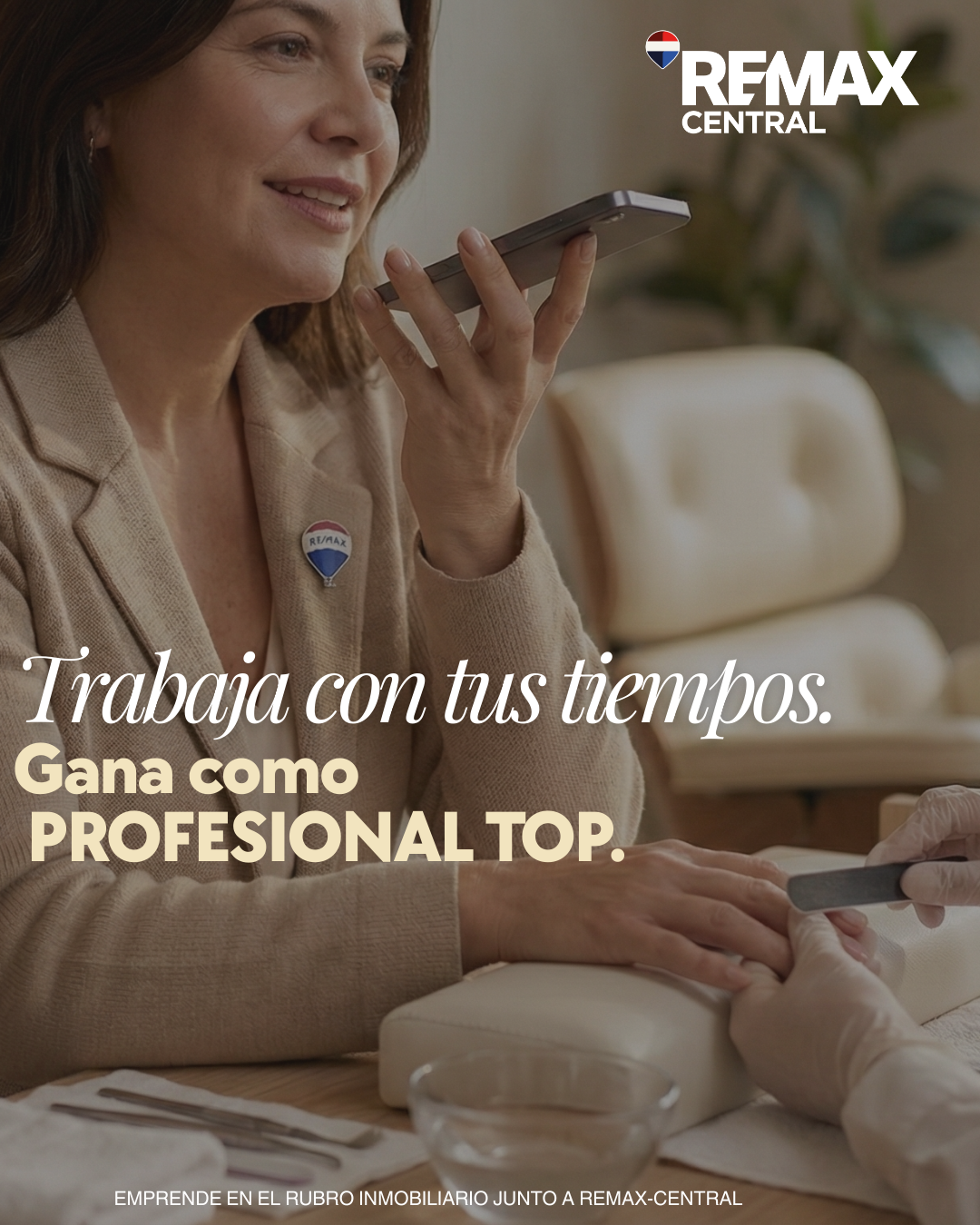 Re/max-Central Chile Facebook ad: ¿Quieres emprender?