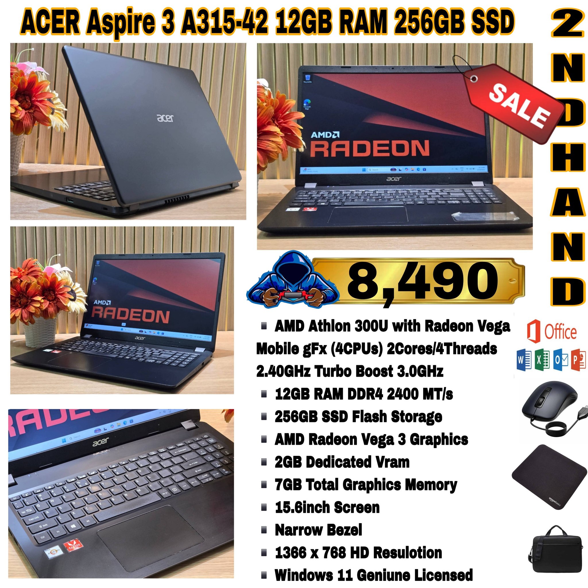 TanTan STORE Gadget Facebook ad: AFFORDABLE LAPTOP SALE SALE SALE