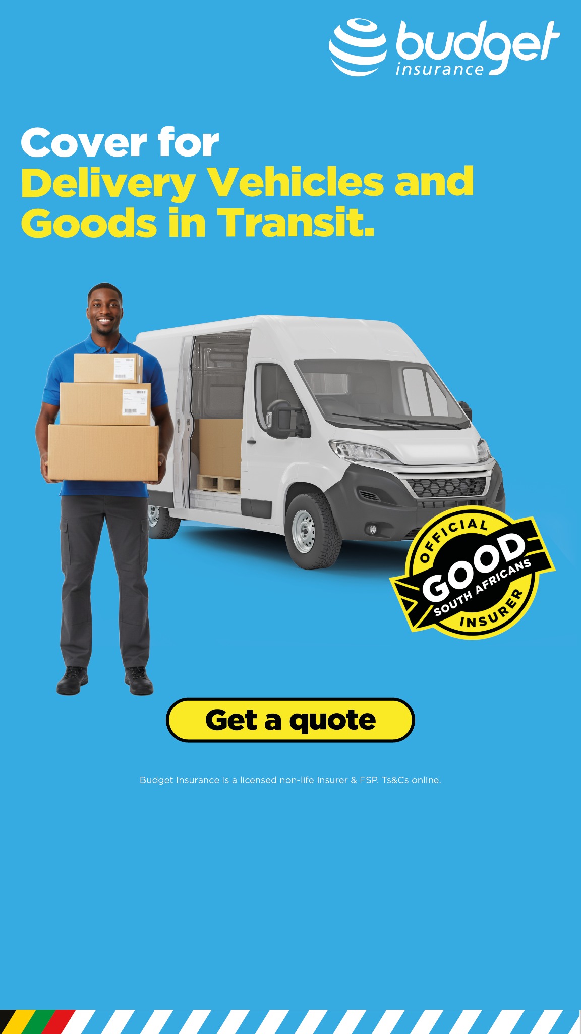 Budget Insurance Facebook ad