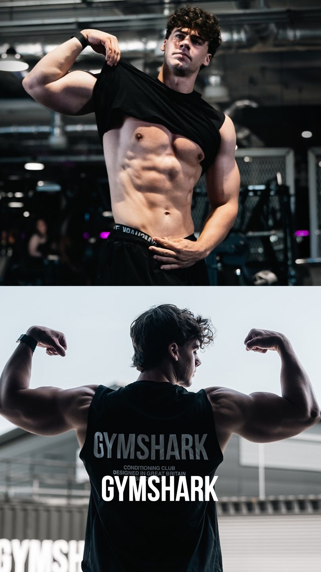 Gymshark Facebook ad