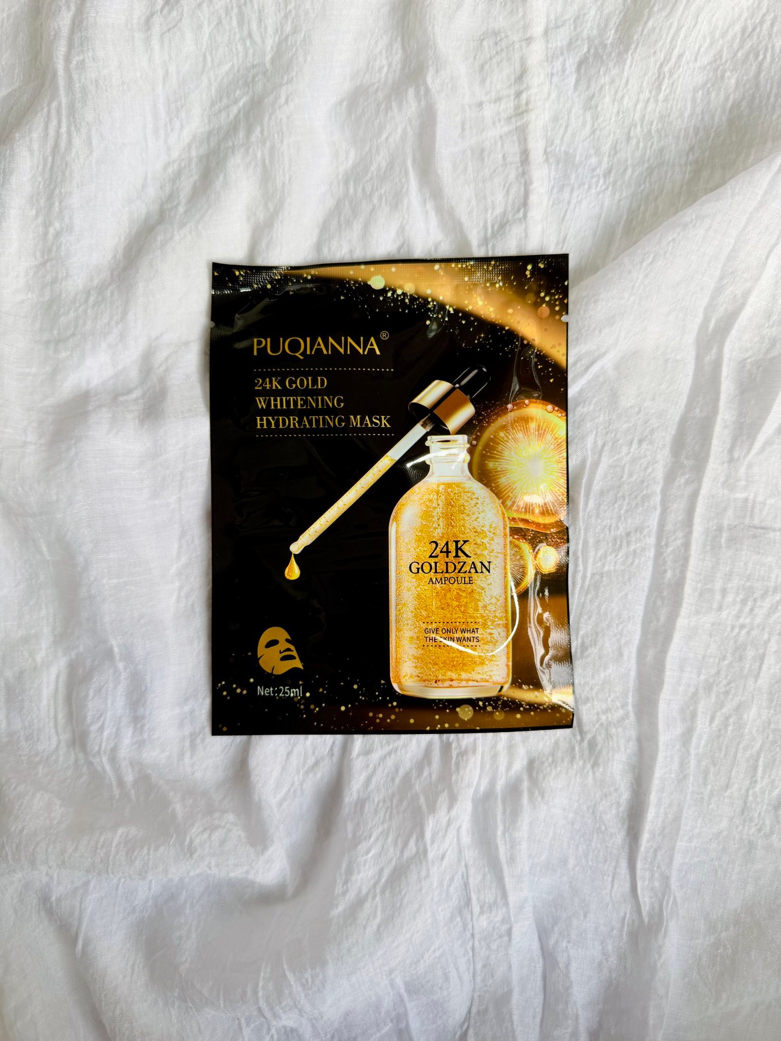 Zamoura Facebook ad: Authentic PUQIANNA Facial Sheet Mask Now Available