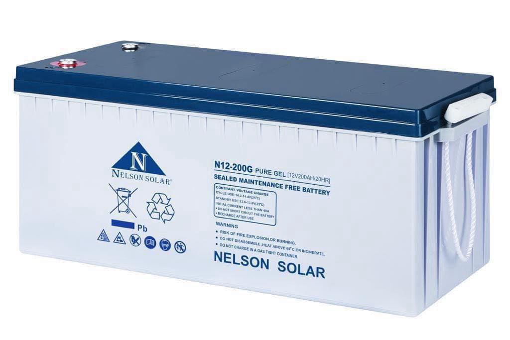Nelson Solar Facebook ad: En plus de nos batteries 12V OPzV, Pure…