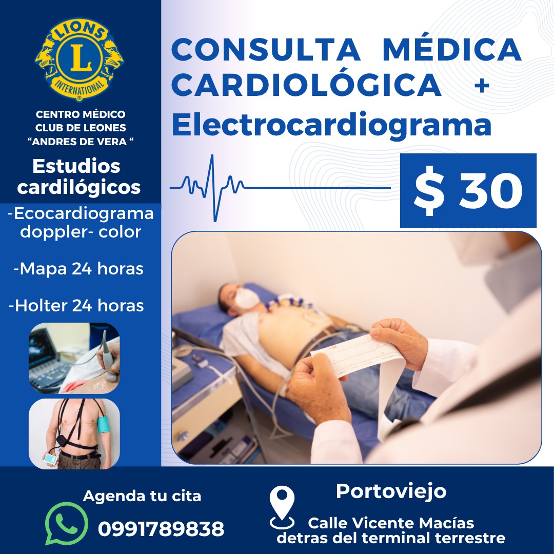 Club de Leones Andres de Vera - Unidad Cardiológica Facebook ad from Dec 16, 2025