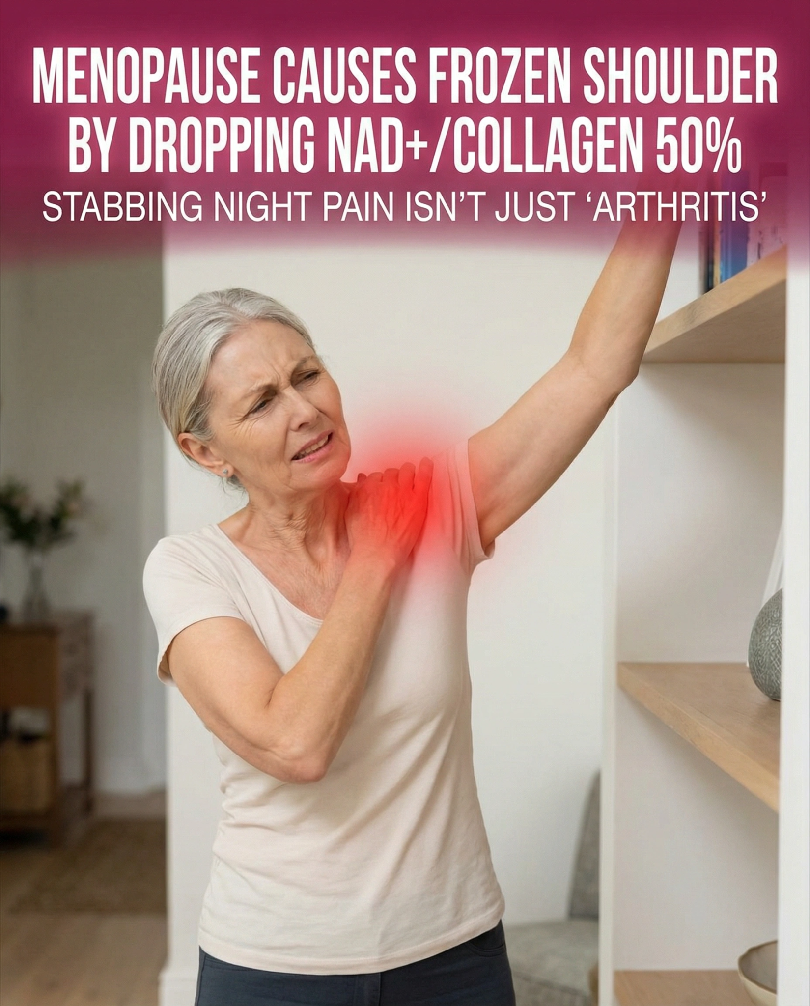 Sarah Mitchell Menopause Joint Expert Facebook ad