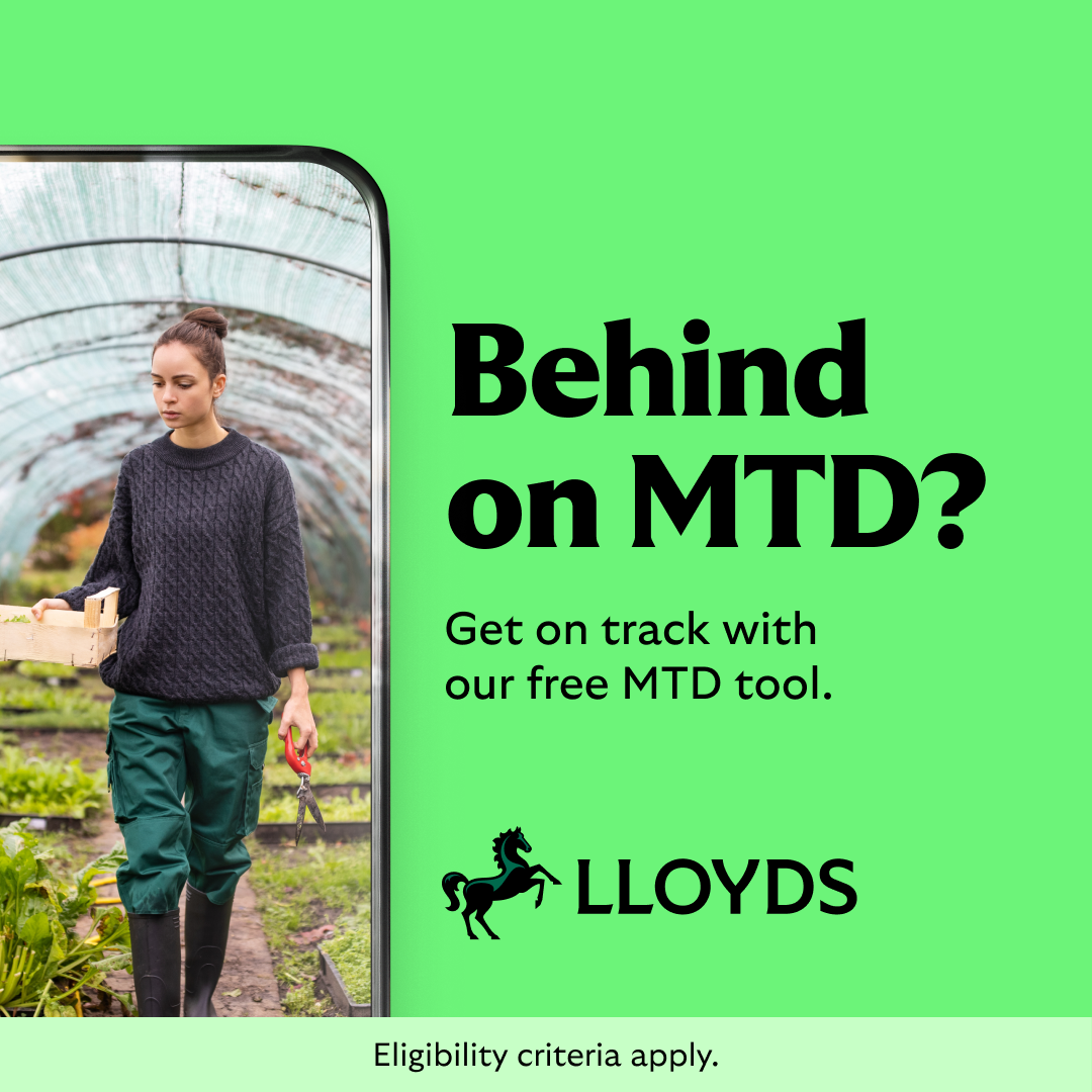 Lloyds Bank Business Facebook ad: Get MTD ready.