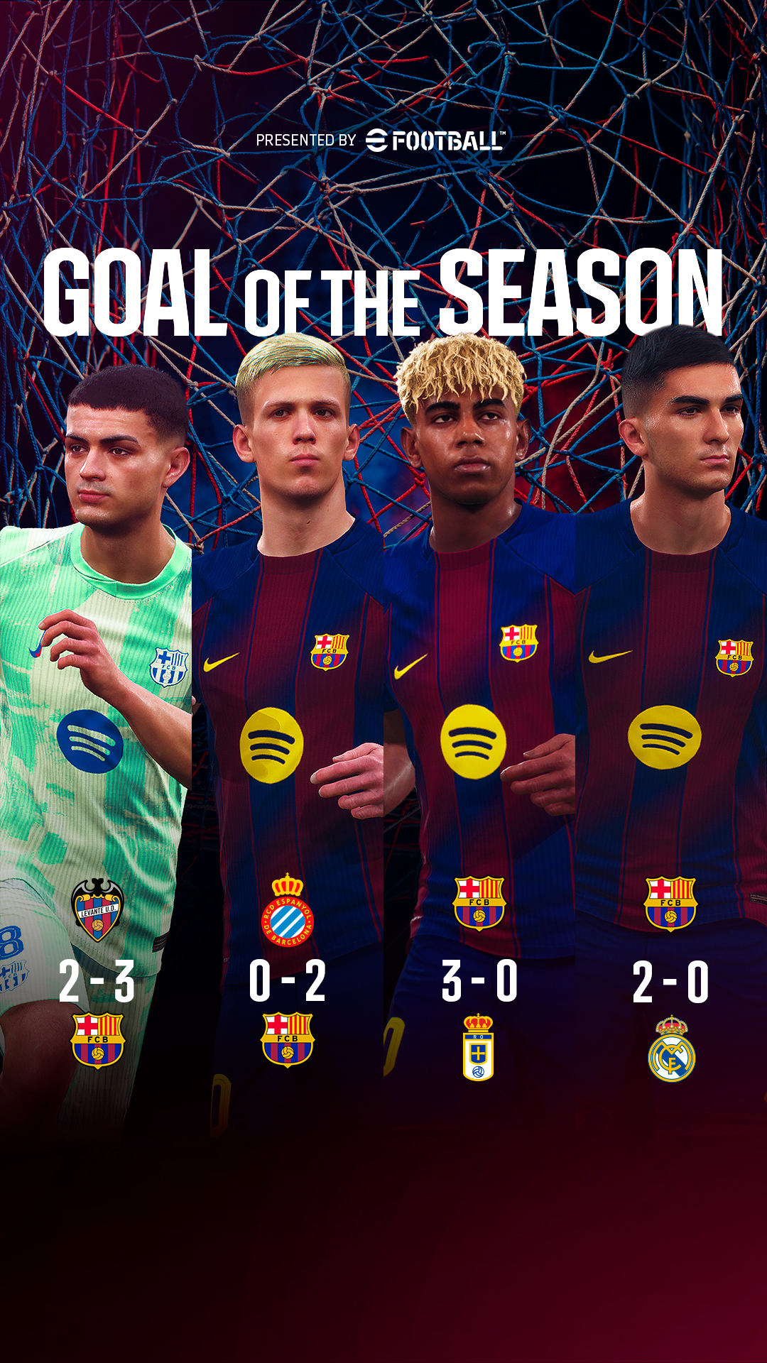 FC Barcelona Facebook ad