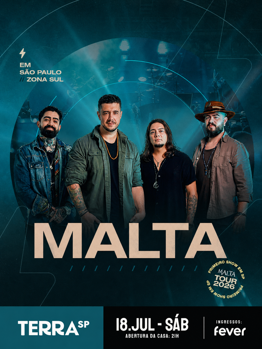 Terra SP Facebook ad: Show do Di Ferrero e Malta Tour 2026 no Terra SP - São…