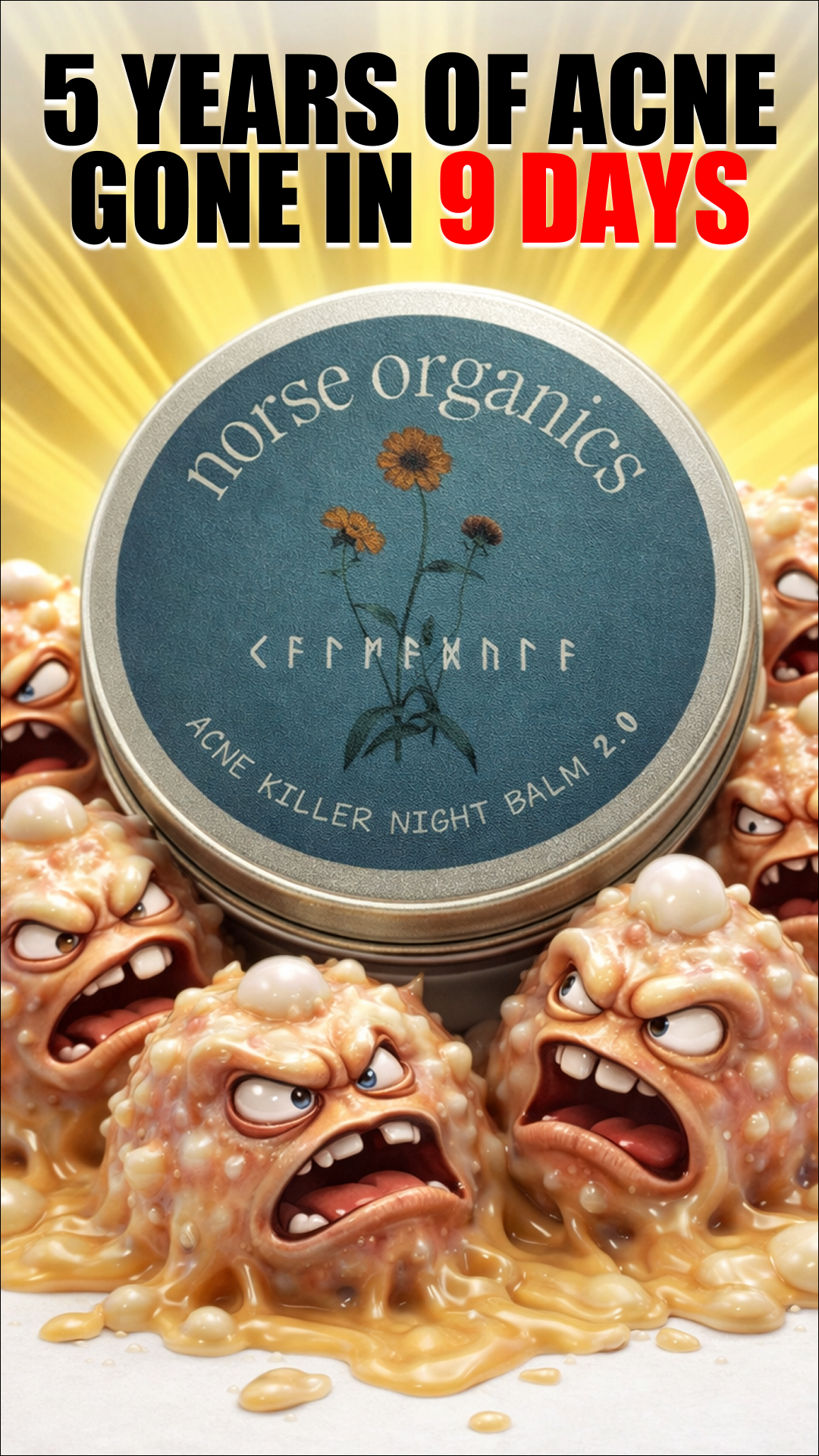 Norse Organics Facebook ad