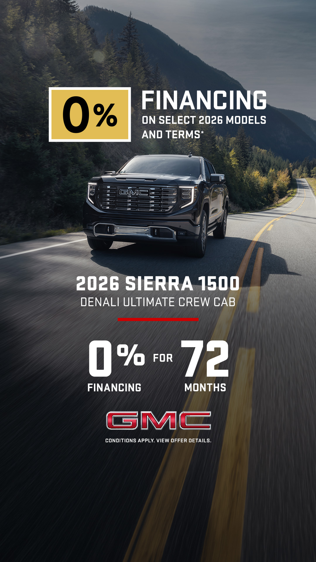 GMC Facebook ad