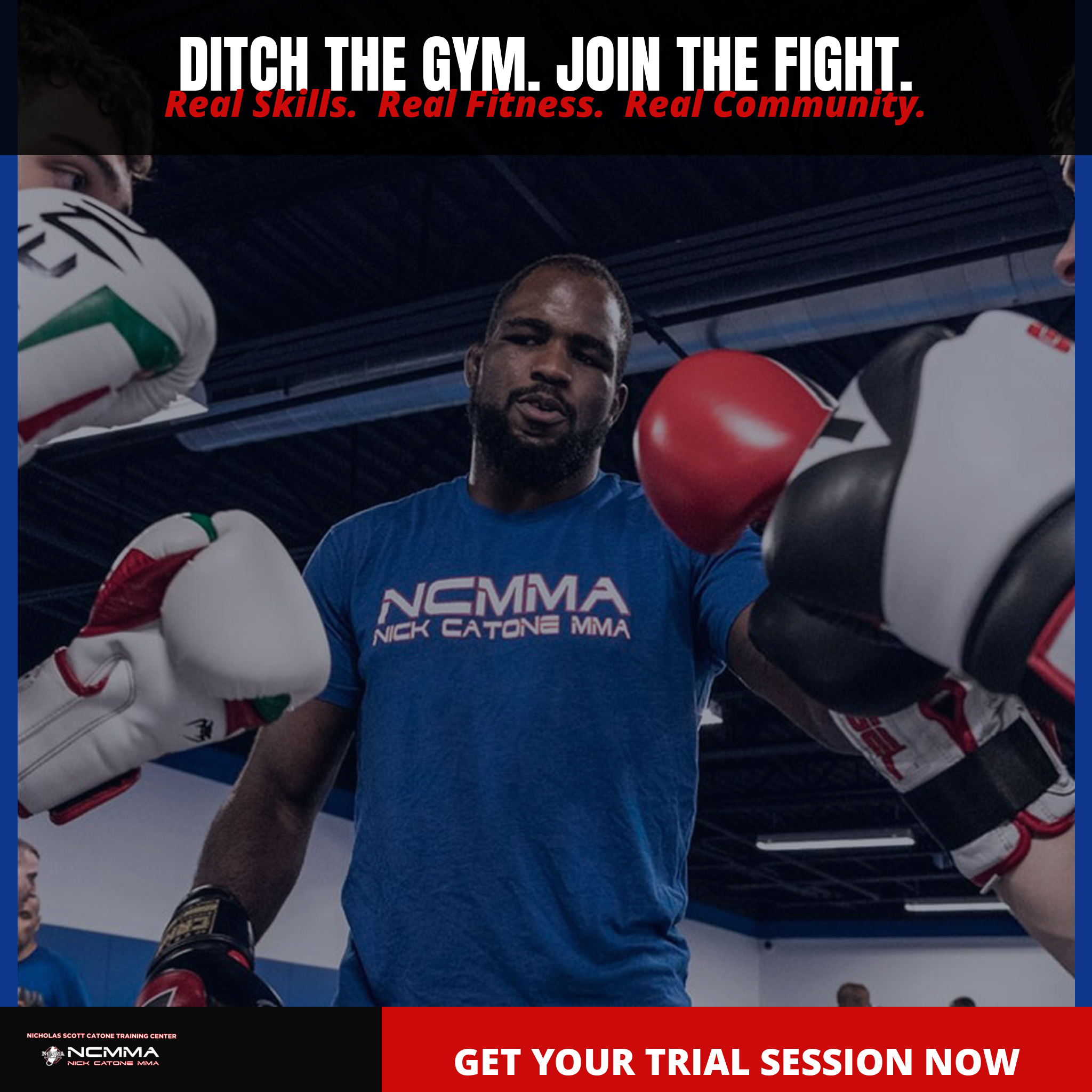 Nick Catone MMA & Fitness Facebook ad