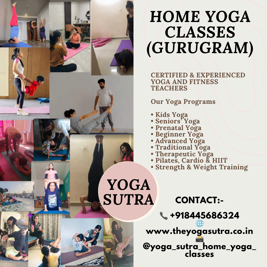 Yoga Sutra Facebook ad: Home yoga class (Gurgaon)