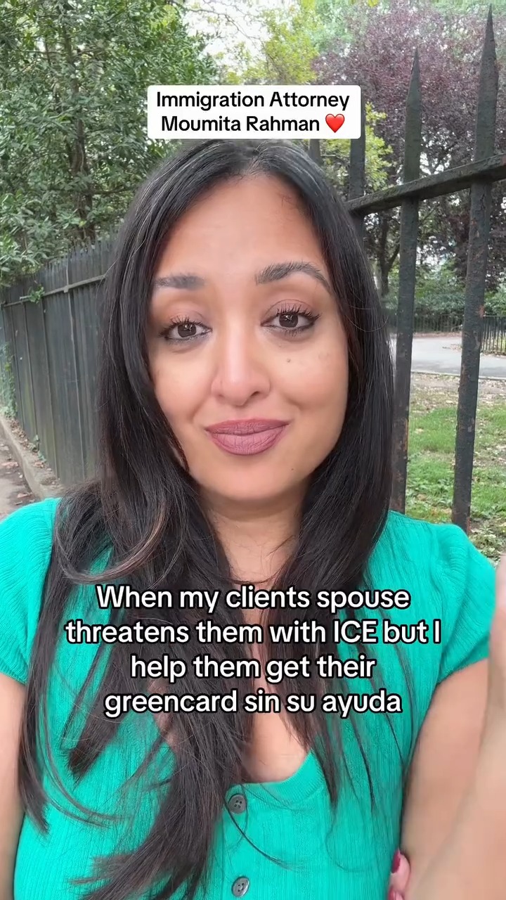 The Law Firm of Moumita Rahman, PLLC Facebook ad: Problems in your marriage to a citizen?