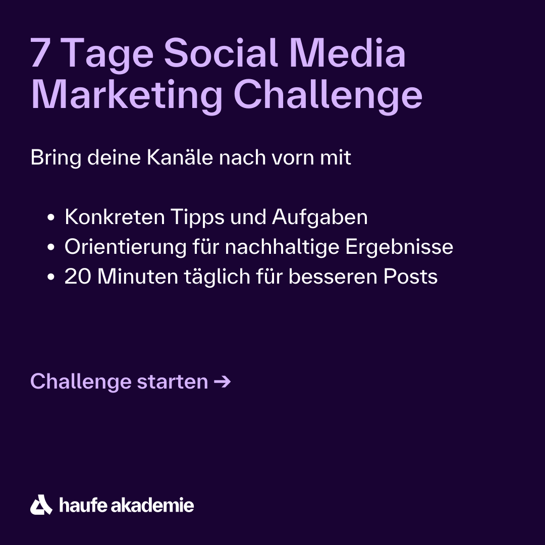Haufe Akademie Facebook ad