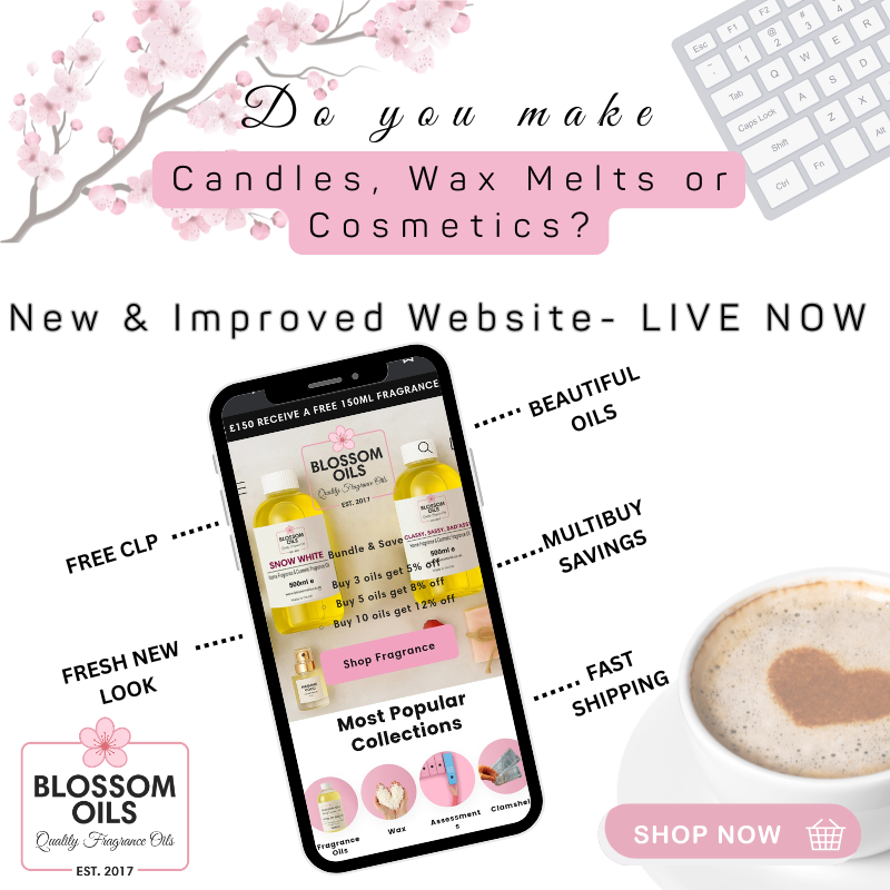 Blossom Oils Ltd Facebook ad