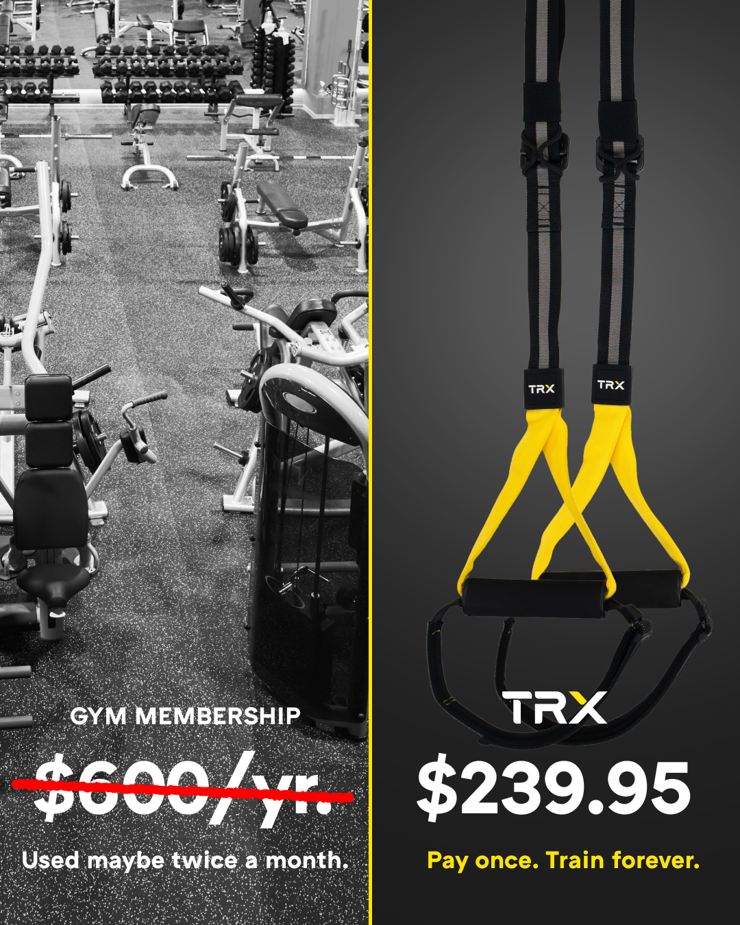 TRX Training Facebook ad