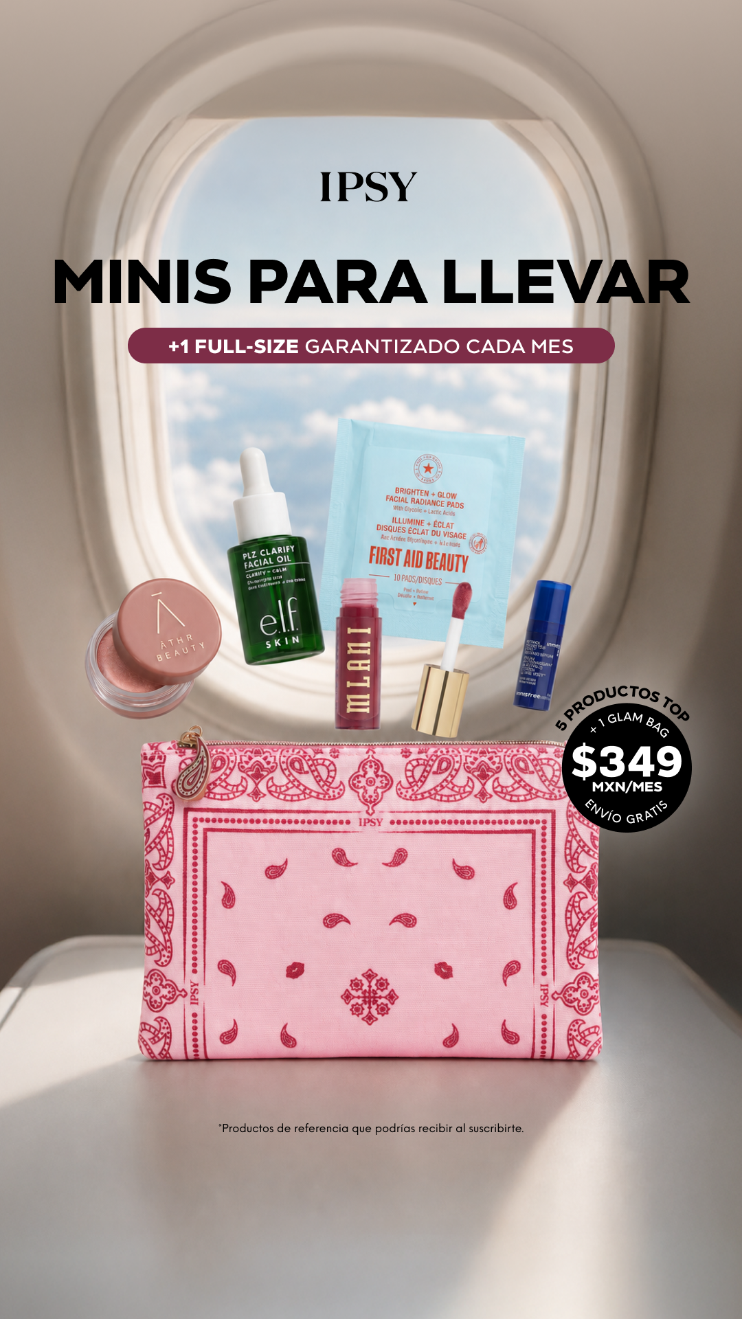 IPSY.Mex Facebook ad