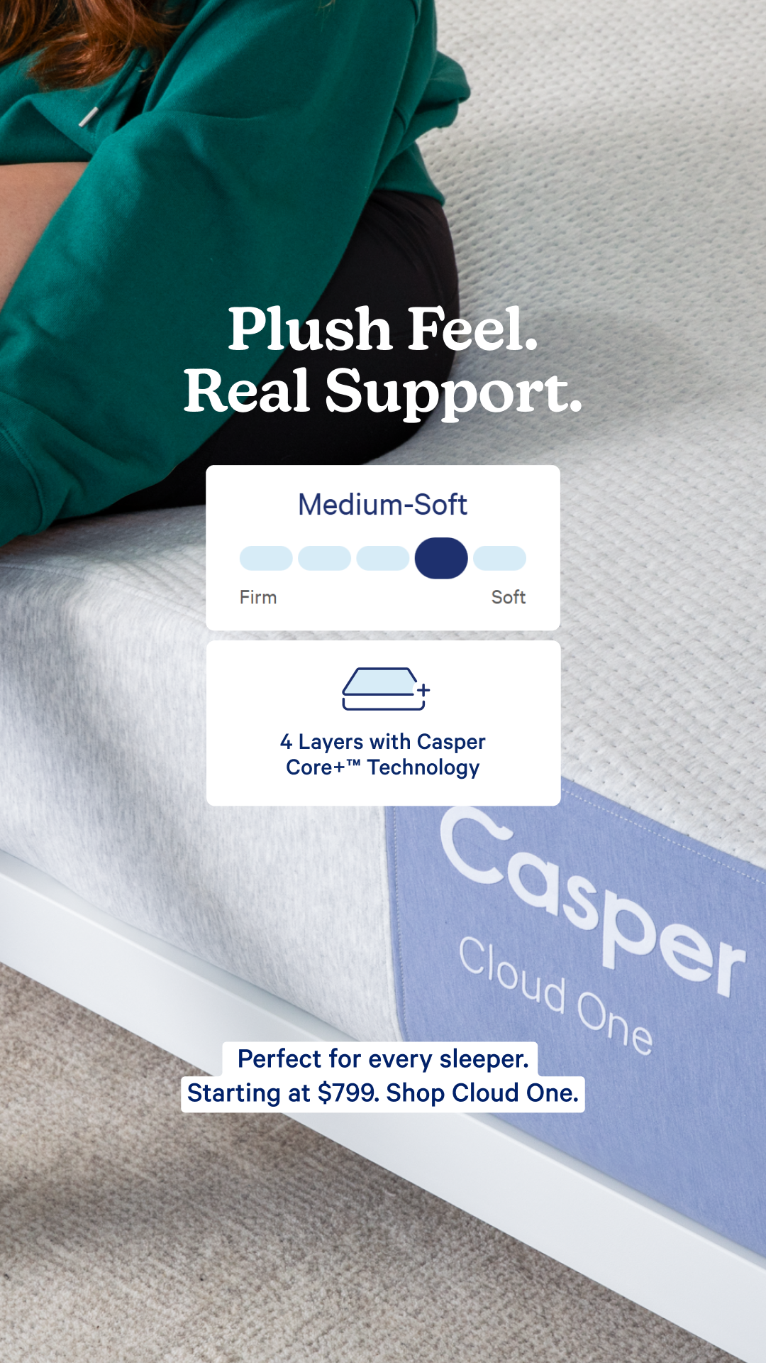 Casper Facebook ad