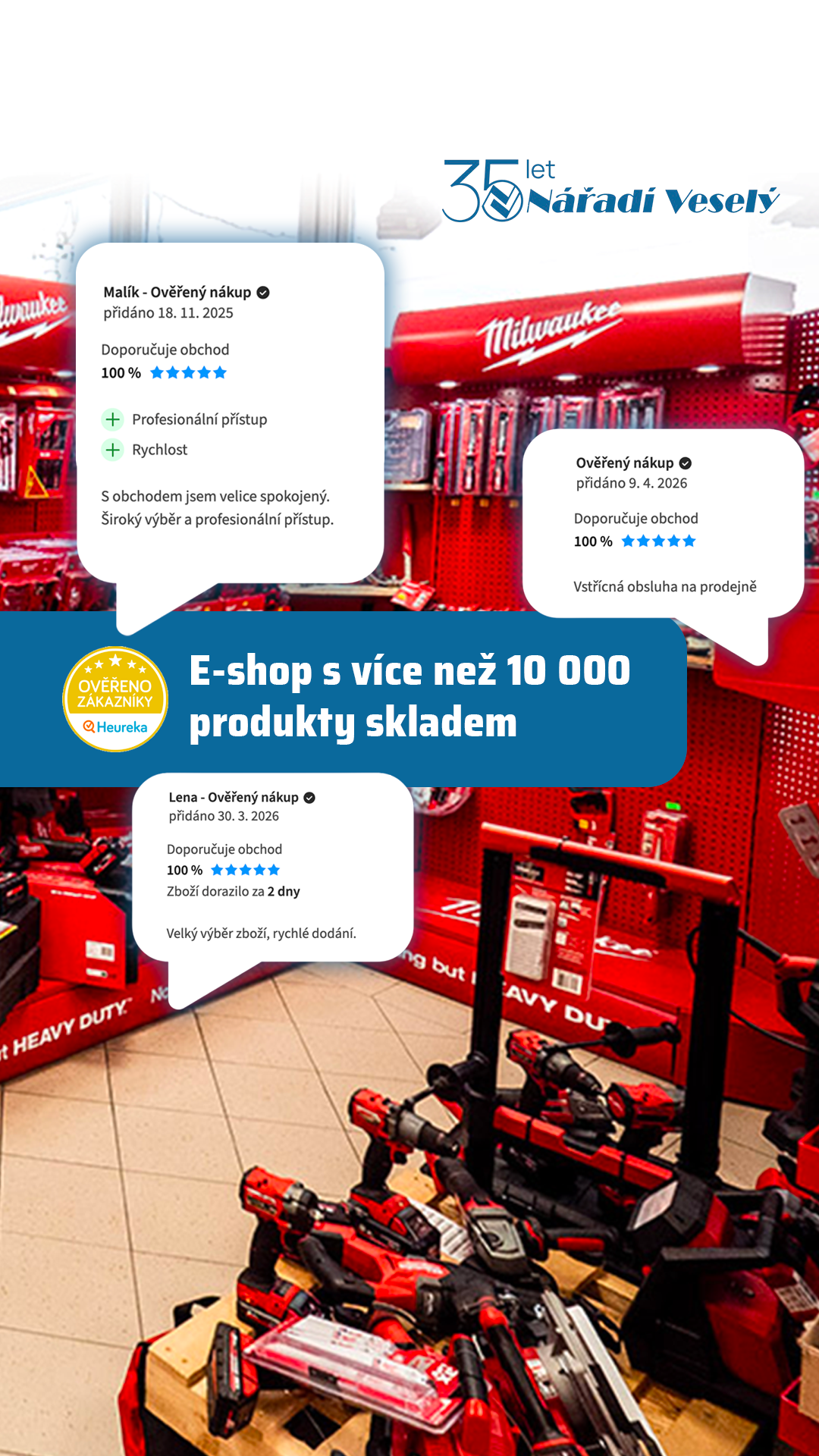 Nářadí Veselý Brno Facebook ad