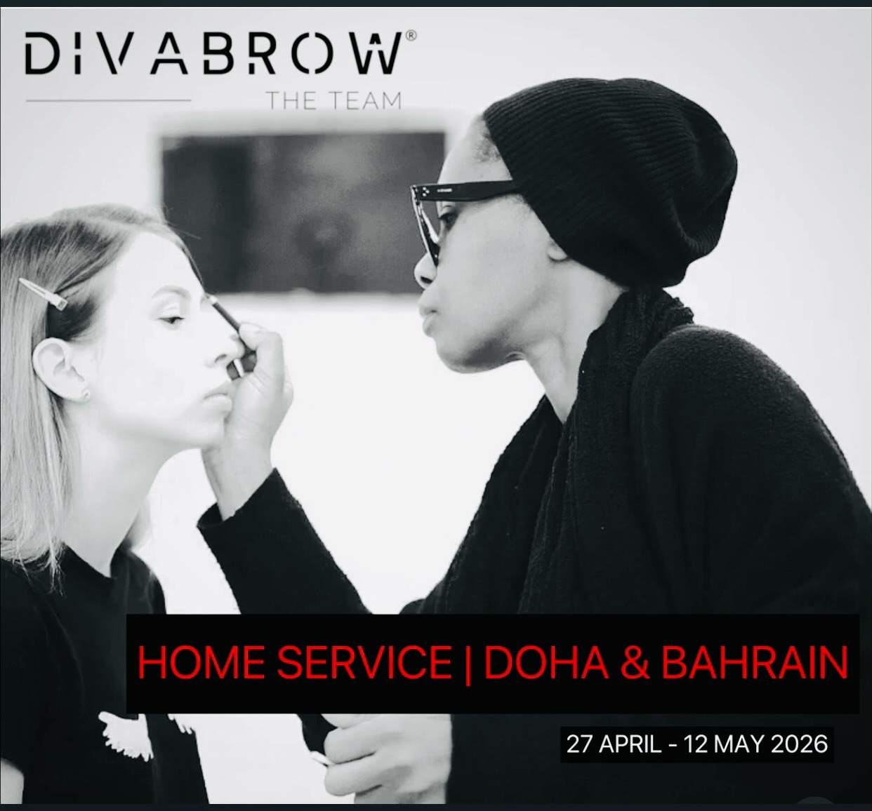 divabrow Facebook ad: *DIVABROW PRIVATE TOURS*