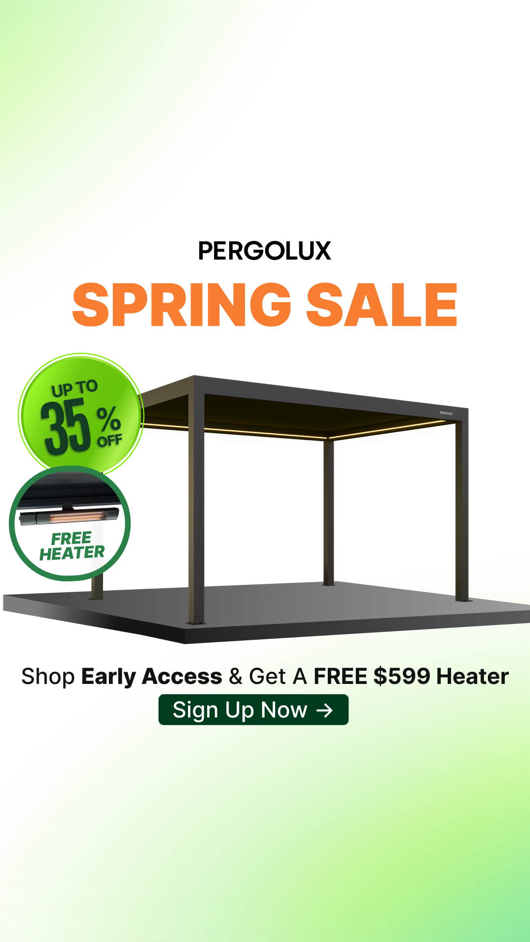 pergolux.au Facebook ad
