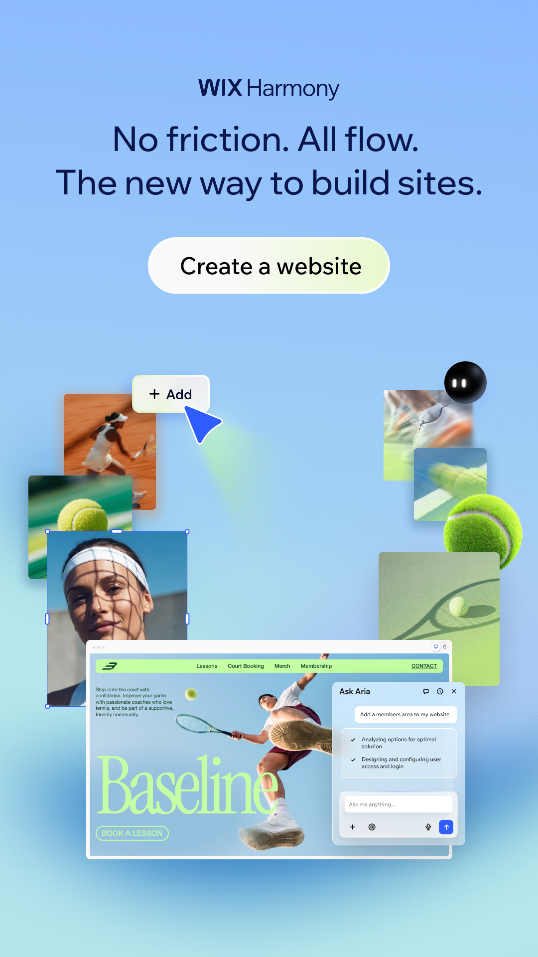 Wix Facebook ad