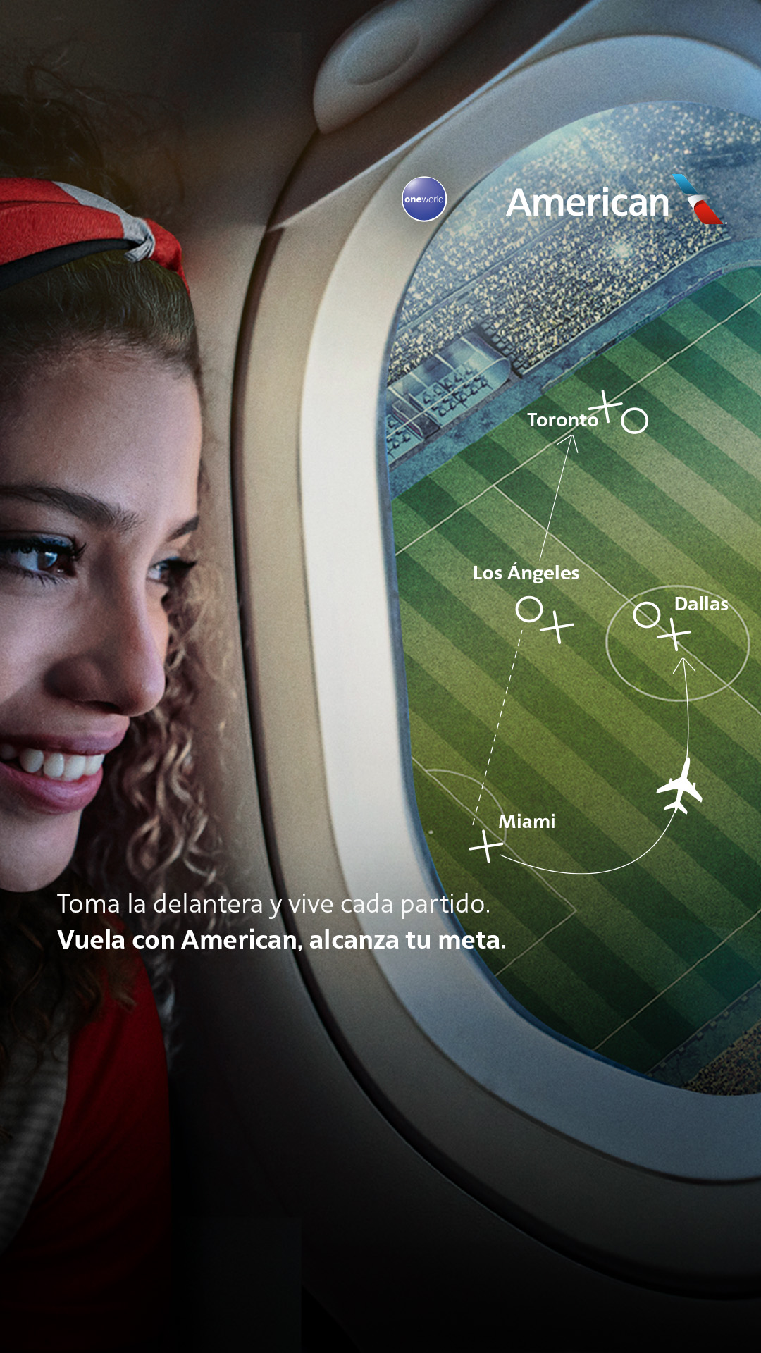 American Airlines Facebook ad