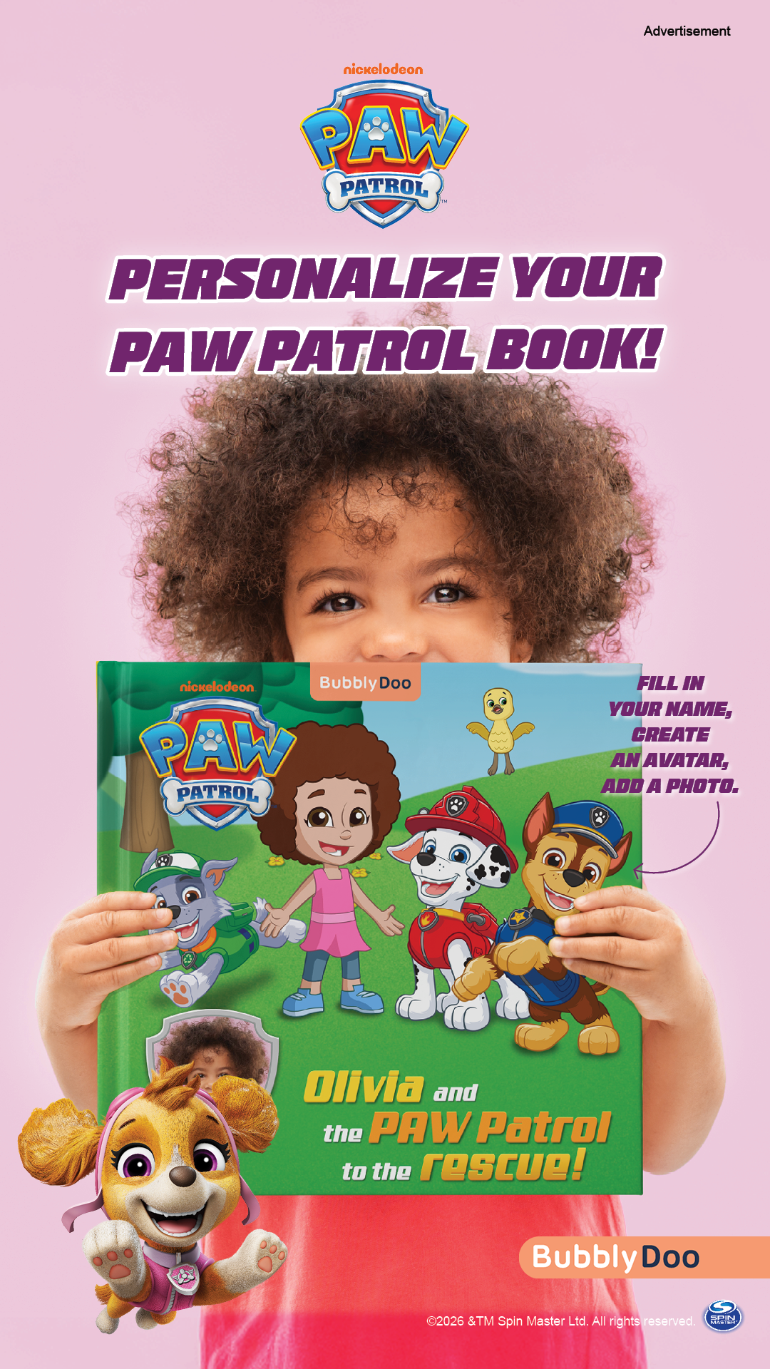 BubblyDoo Books Facebook ad
