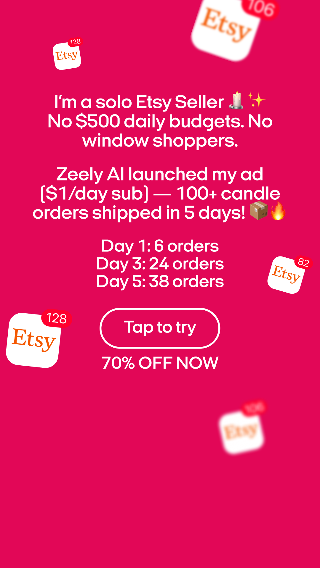 Zeely Facebook ad