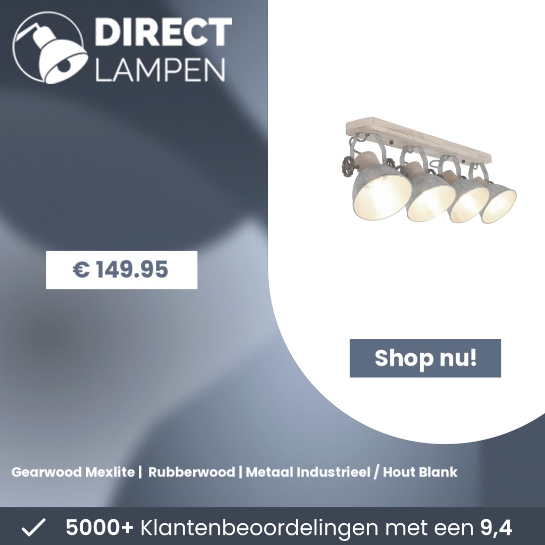Directlampen Facebook ad: Groot & divers aanbod