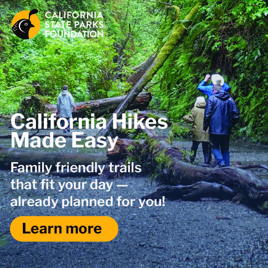 California State Parks Foundation Facebook ad: Your Guide to Short Hikes in California
