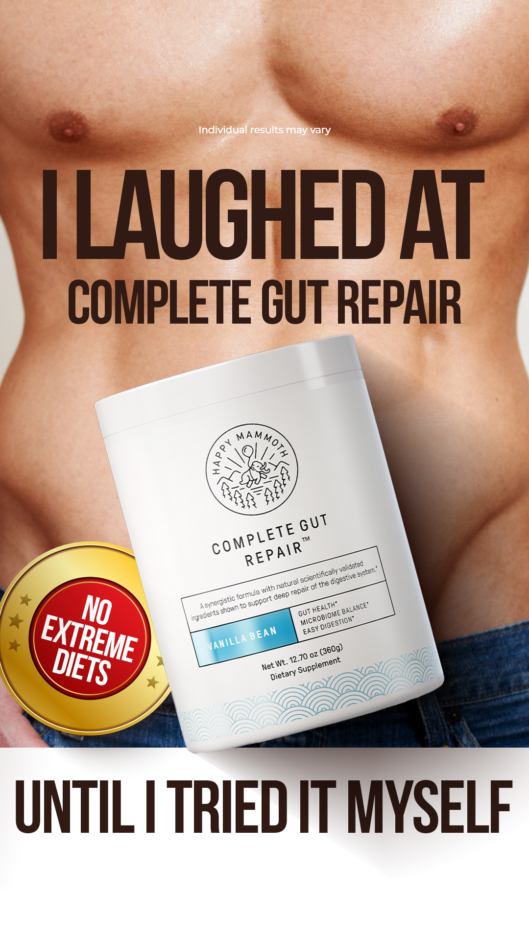 Happy Mammoth EU Facebook ad