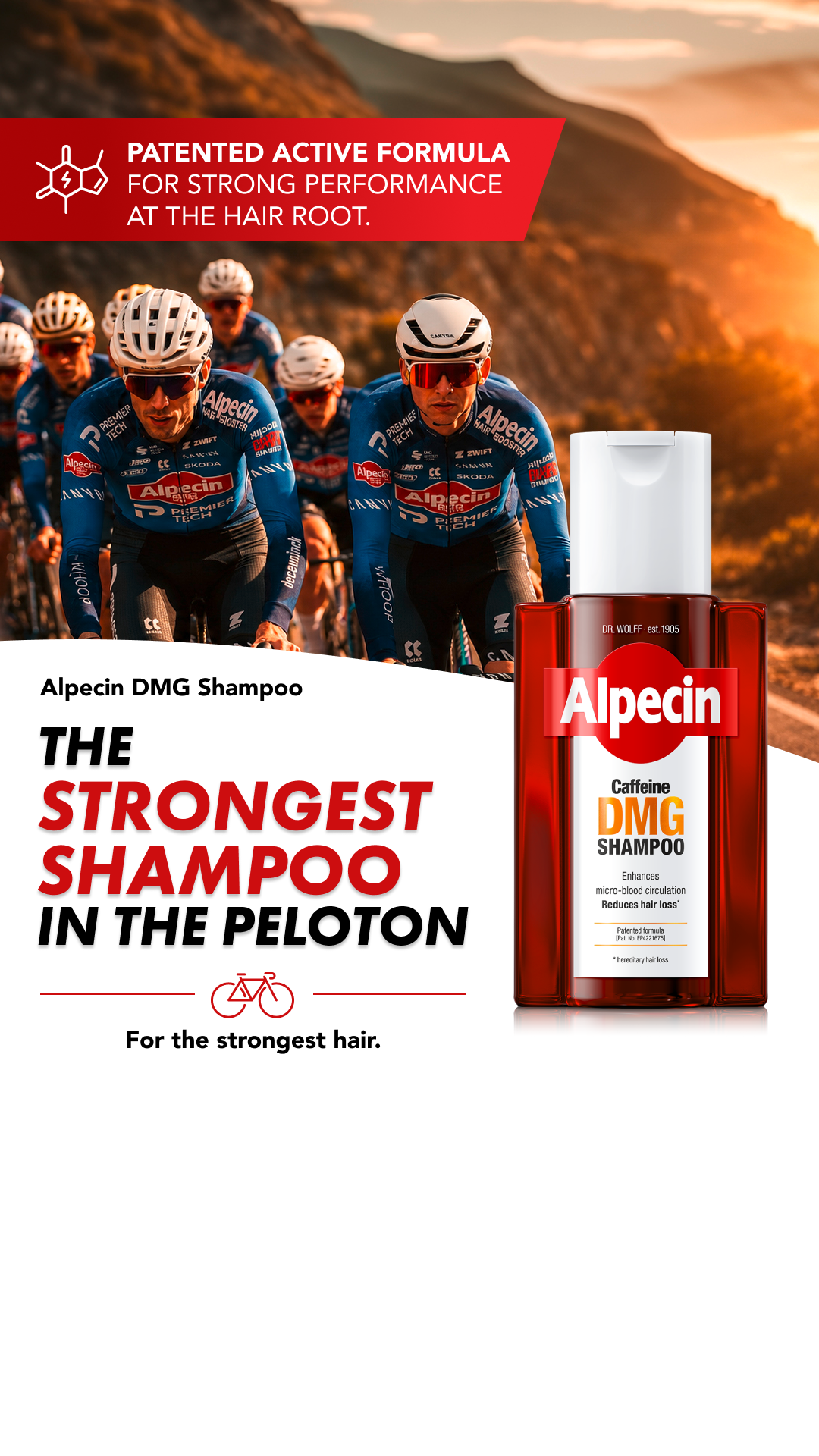 Alpecin Facebook ad