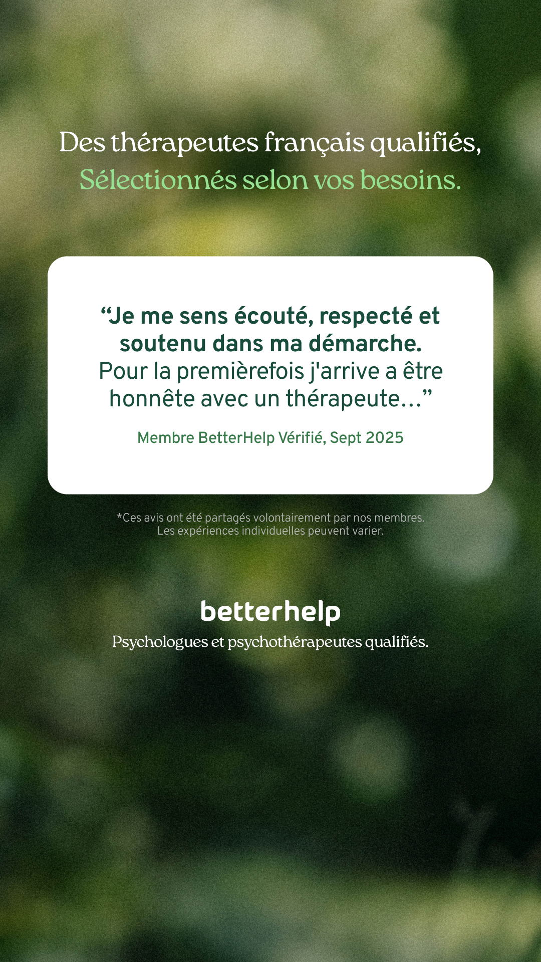 BetterHelp Facebook ad