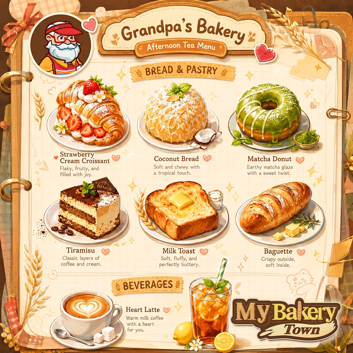My Bakery Town Facebook ad: Be a Bakery Tycoon