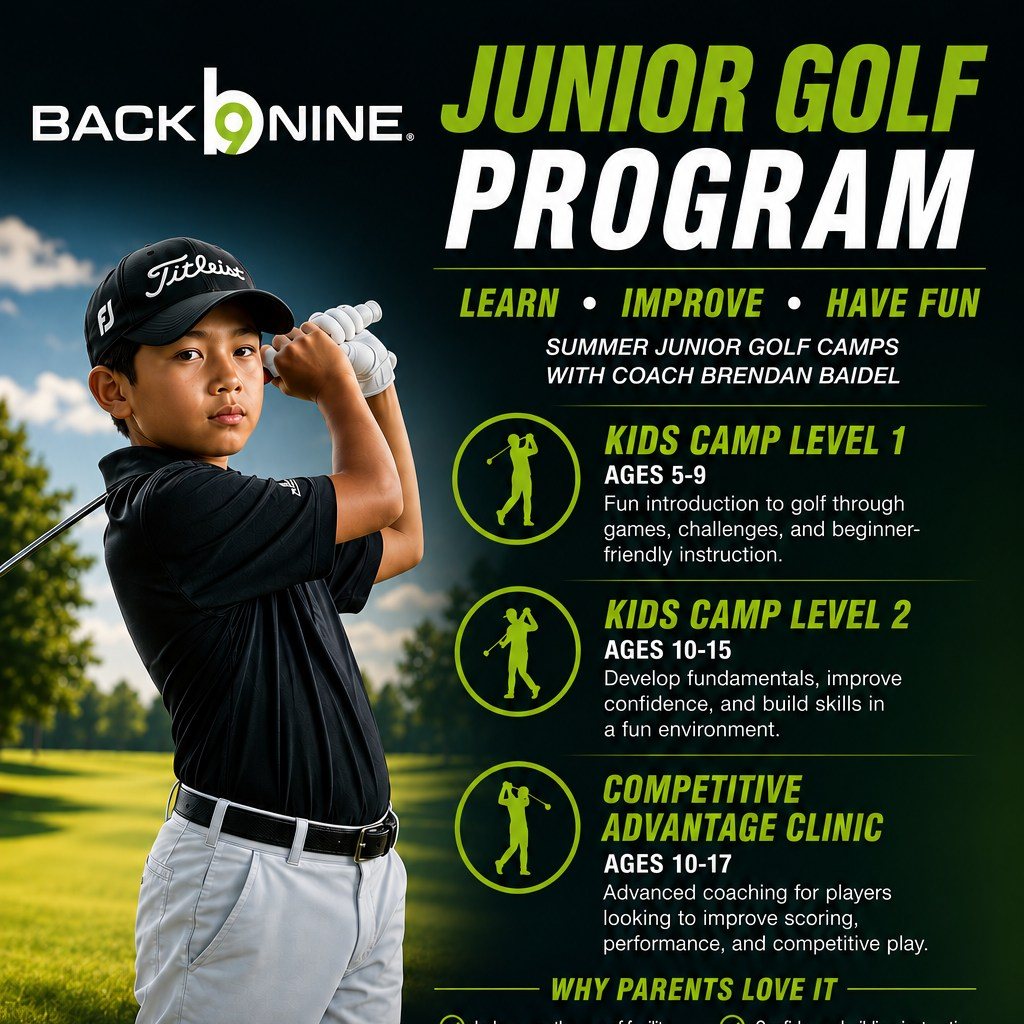 Back Nine Golf - Grand Haven Facebook ad