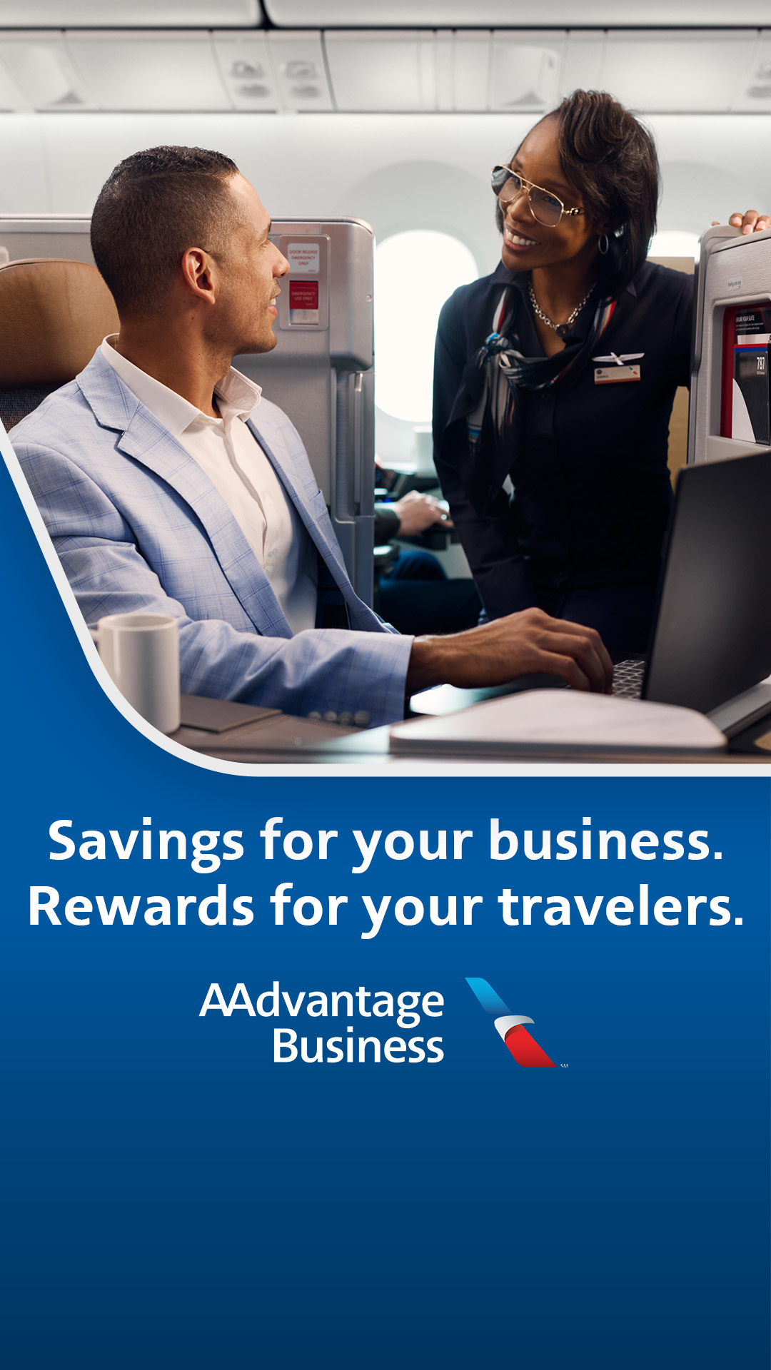 American Airlines Facebook ad
