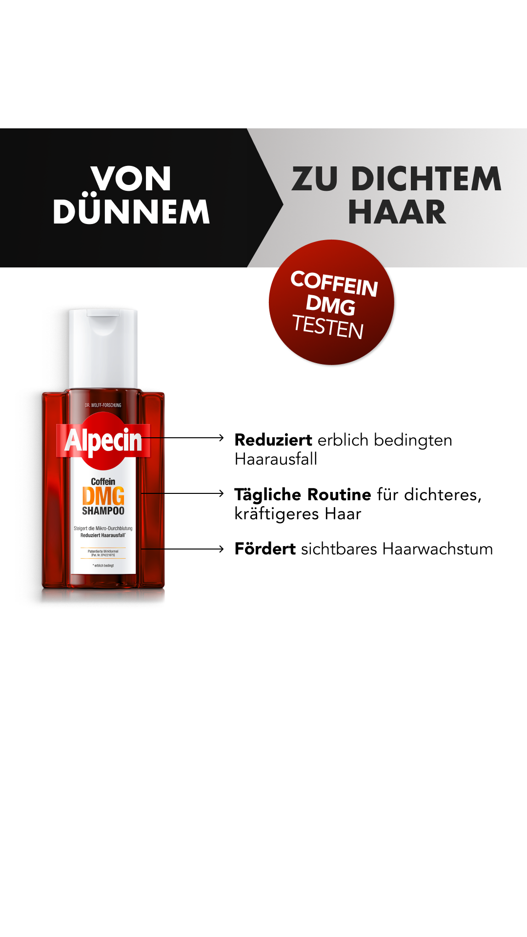 Alpecin Facebook ad