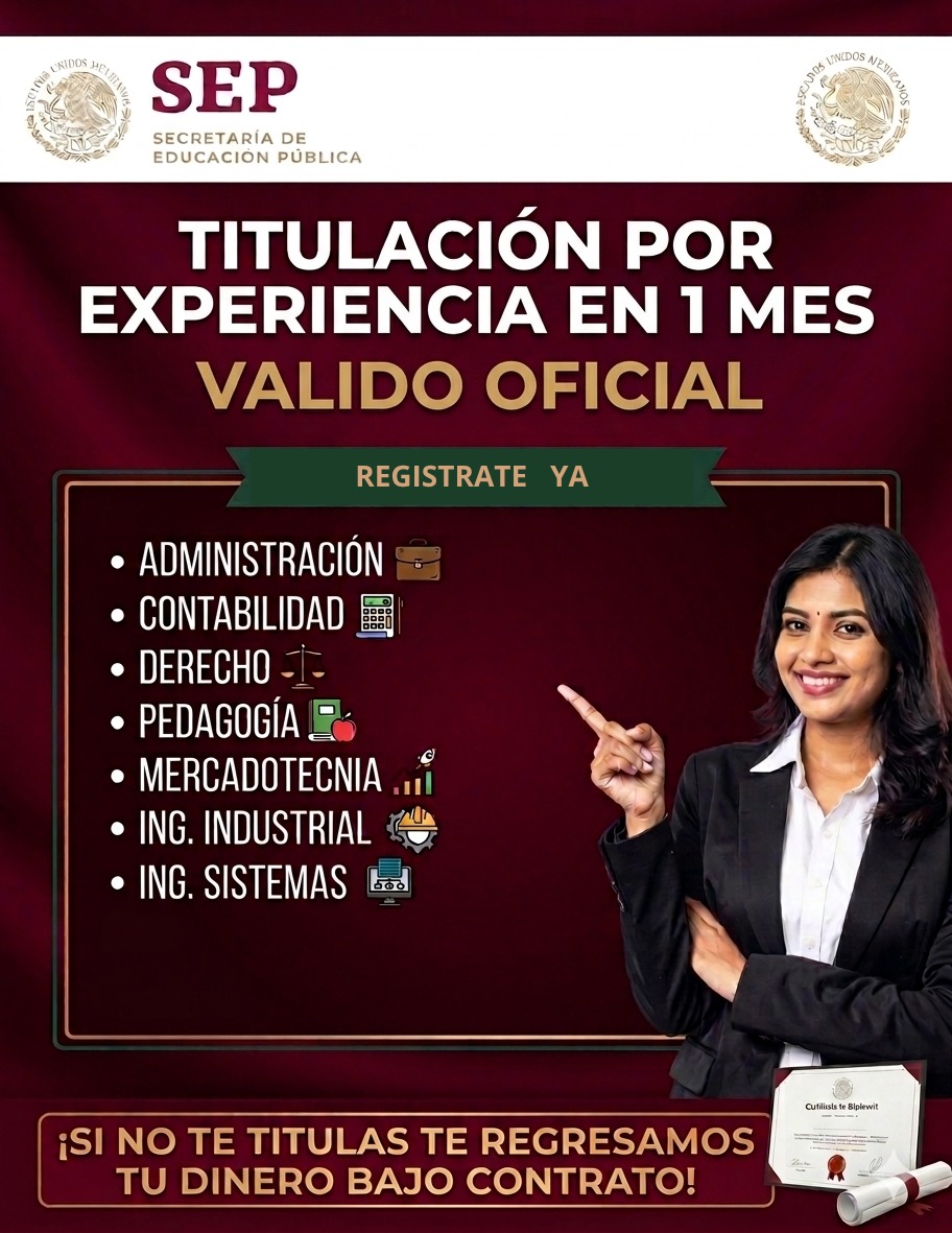 Michelle A. Jiménez Facebook ad: ¿Llevas años trabajando pero te falta el título…