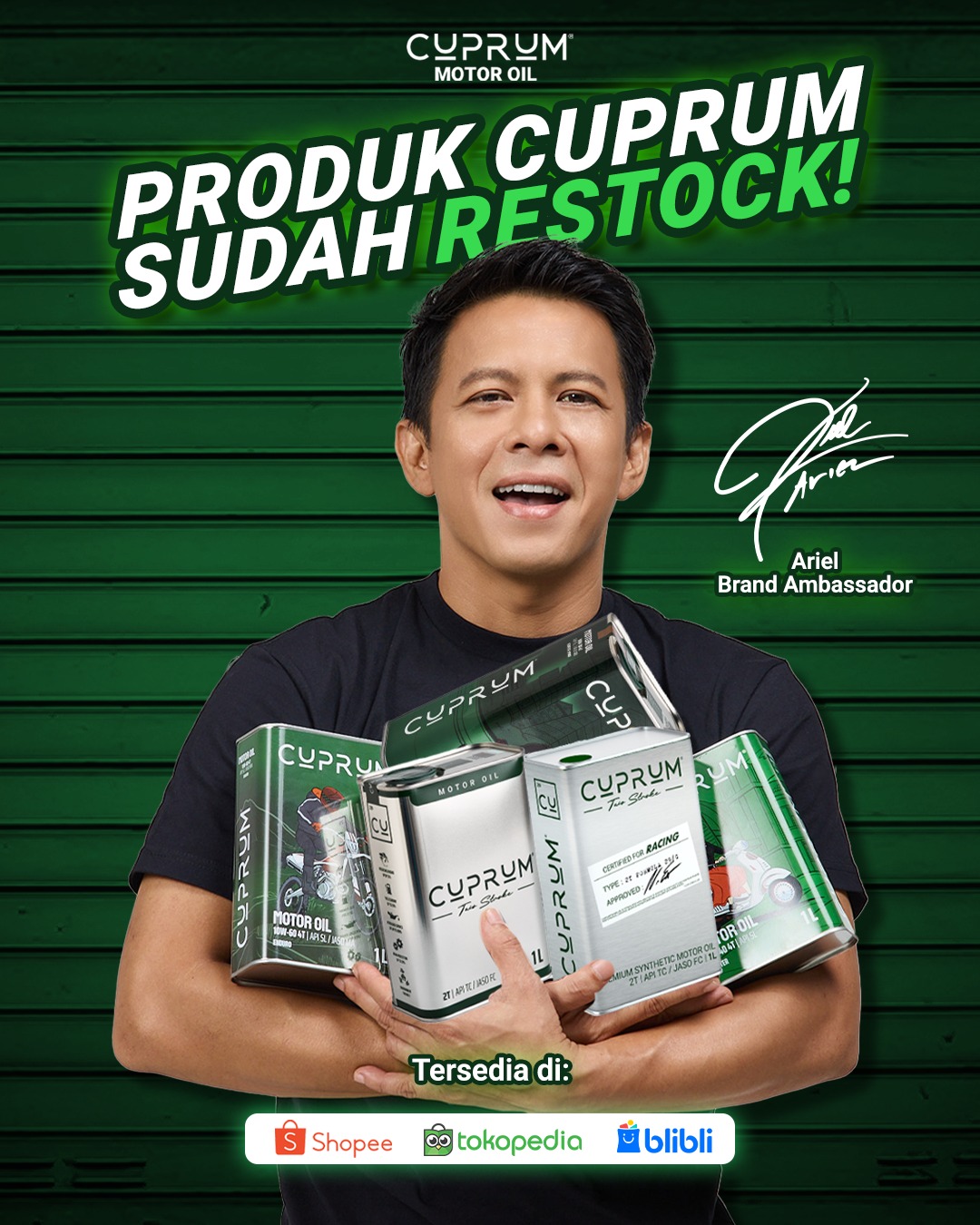 Cuprum Facebook ad: PRODUK CUPRUM RESTOCKKKK!