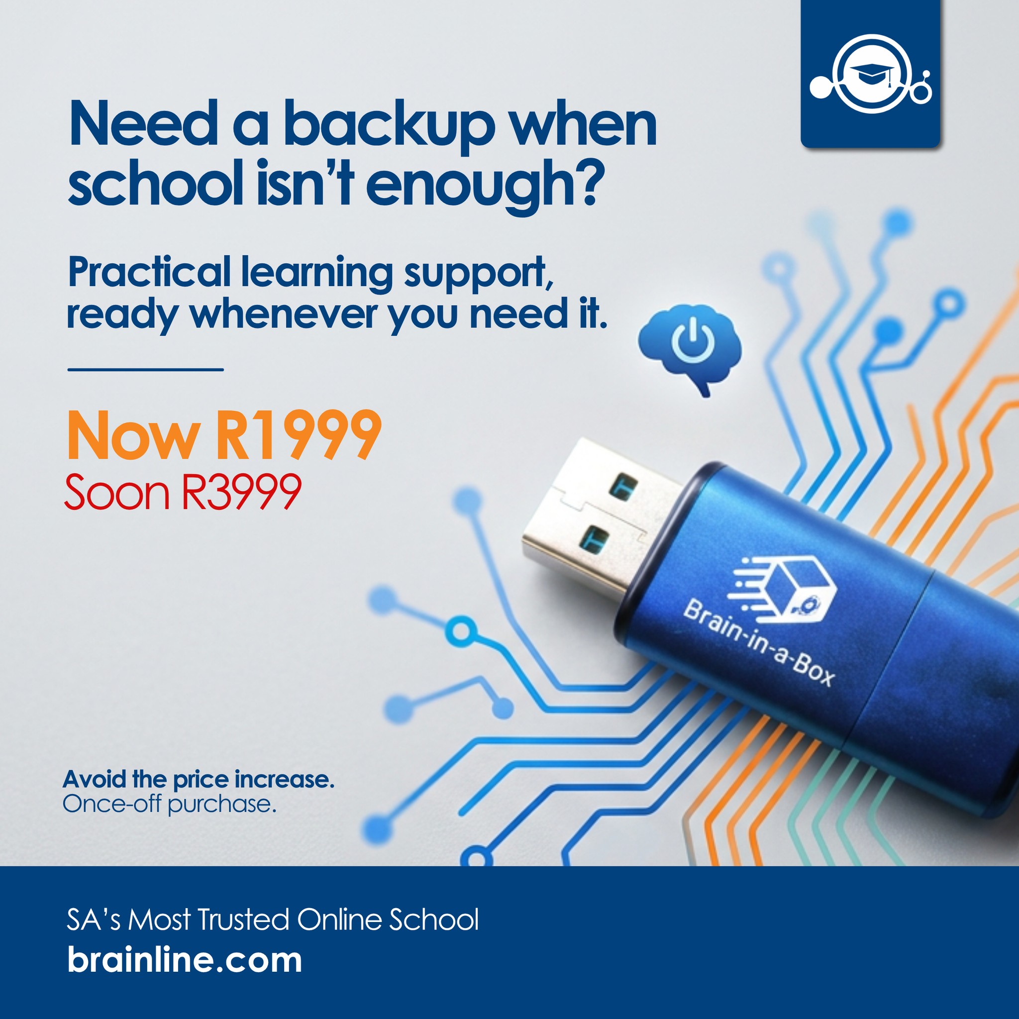 Brainline Facebook ad